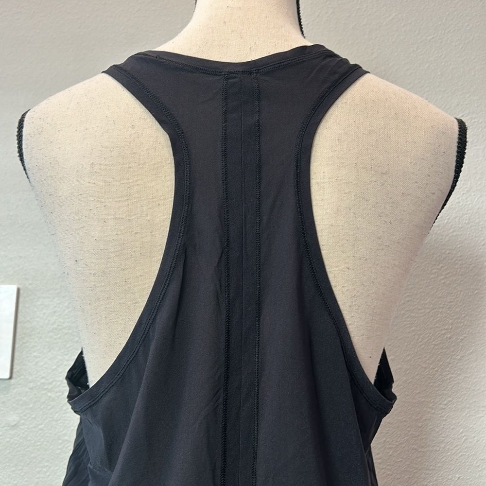 Lululemon Cool Racerback Black Tank Top Size 8 - Picture 8 of 11